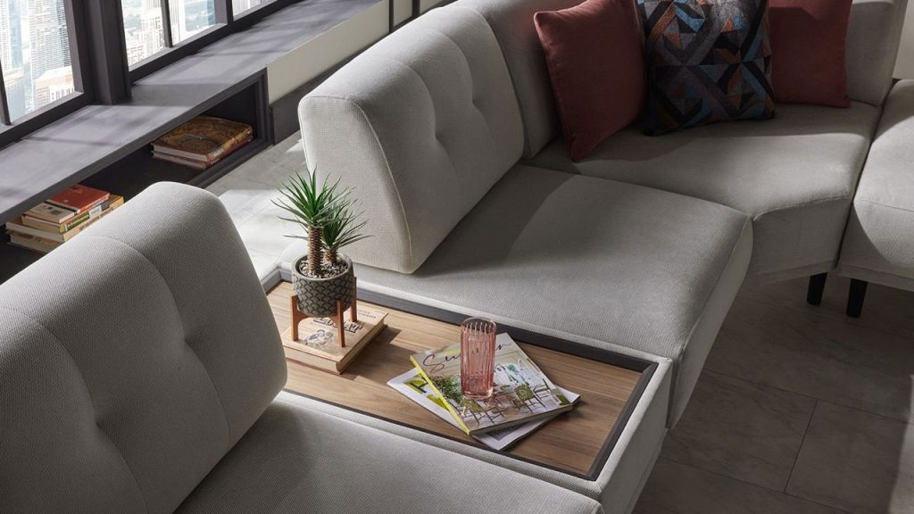 Γωνιακός large καναπές Senfoni