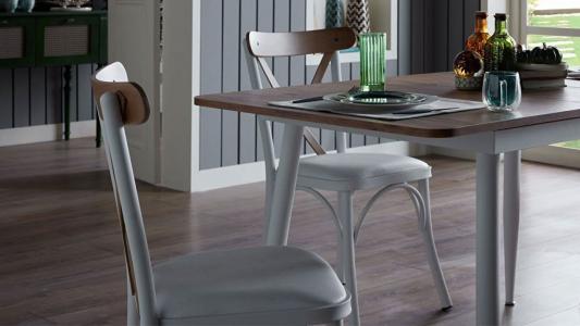 Τραπεζαρία κουζίνας Essen (λευκή)