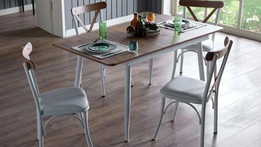 Τραπεζαρία κουζίνας Essen (λευκή)