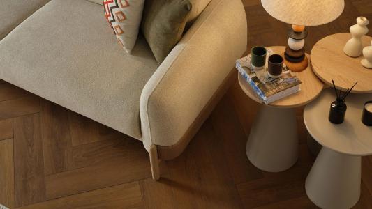 Τραπεζάκια σαλονιού ζιγκόν Borneo (σετ)