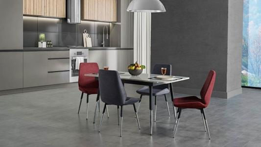 Τραπεζαρία κουζίνας Melody (white)