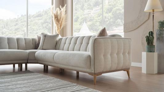 Γωνιακός L καναπές Mitra