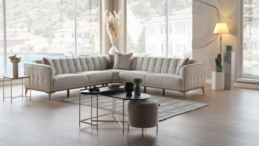 Γωνιακός L καναπές Mitra