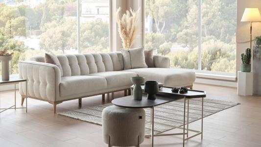 Γωνιακός small καναπές Mitra