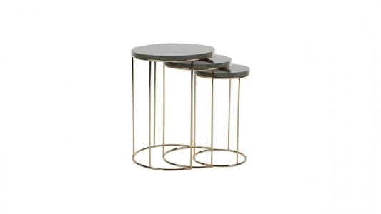 Τραπεζάκια σαλονιού ζιγκόν Serra