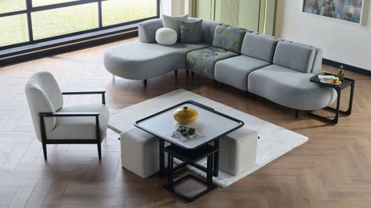 Γωνιακός καναπές Teddy