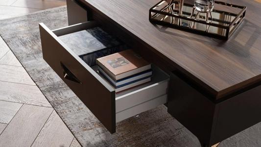 Τραπεζάκι σαλονιού Vanessa με συρτάρι