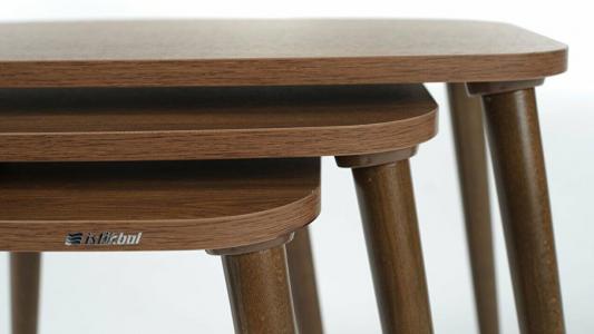 Τραπεζάκια σαλονιού ζιγκόν Oliver