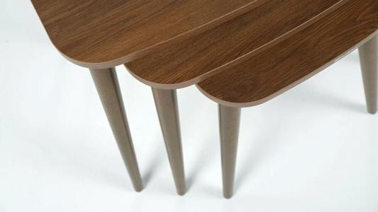 Τραπεζάκια σαλονιού ζιγκόν Oliver