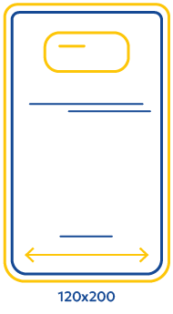 Στρώμα 120x200 cm